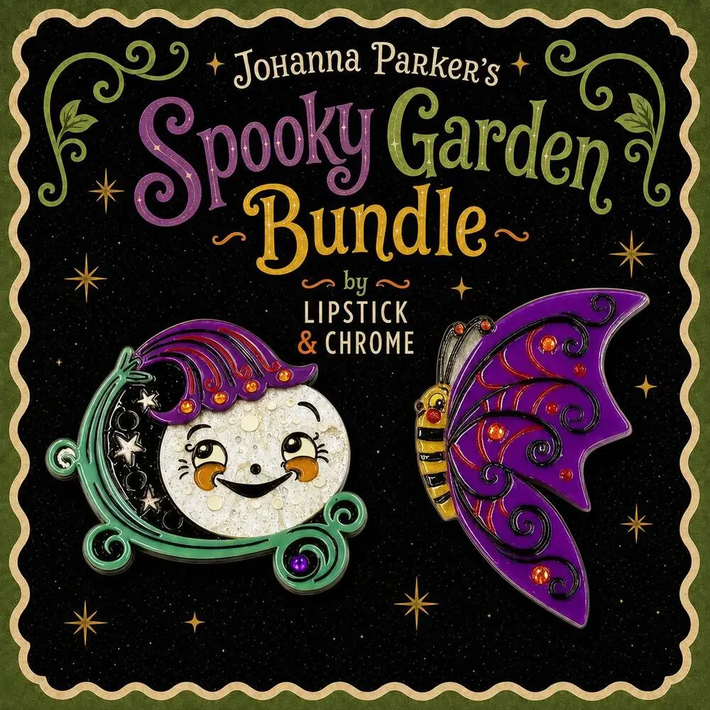 Johanna Parker's Spooky Garden 9 Piece Bundle